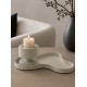 BOI!WOW Plateau Iron Ivory – Ivoorkleurig  Decoratieplateau | Modern Woonaccessoire